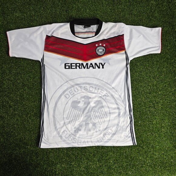 Drako SOCCER JERSEY GERMANY HOME FOOTBALL SHIRT OS 20W X‎ 28L - Picture 1 of 10